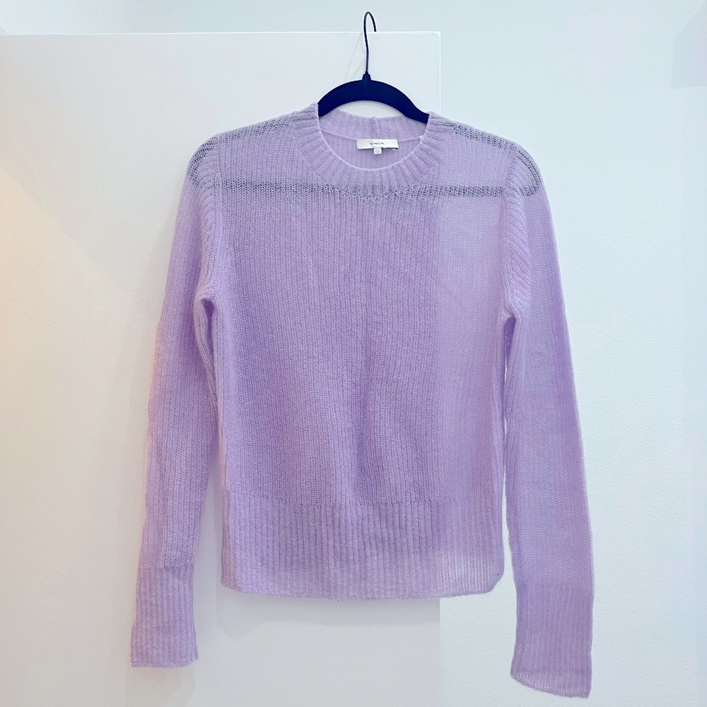 Vince lightweight sweater lavender - S